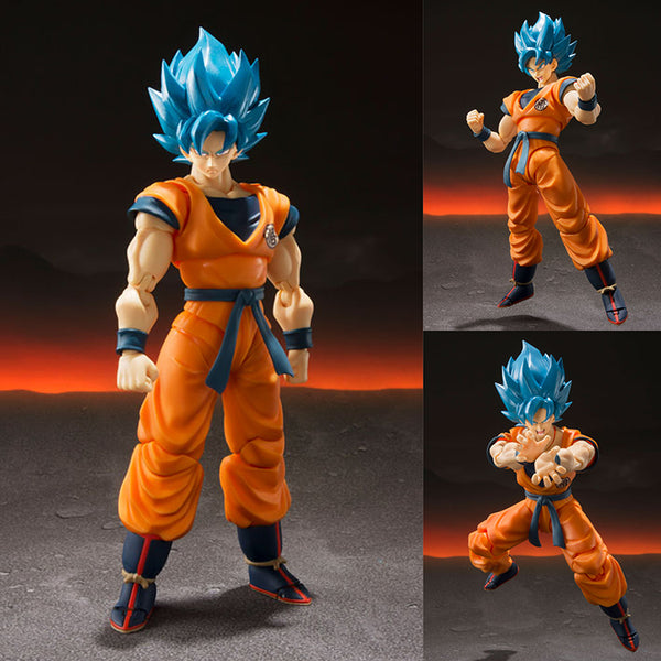 Sh Figuarts Super Super Saiyan Blue Goku Figure Super Saiyan God