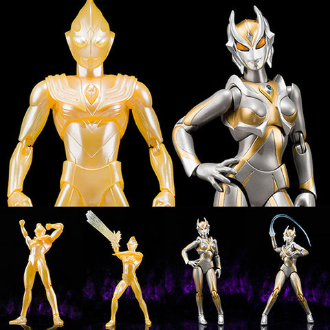 Ultra-Act Ultraman Tiga Glitter Version + Camilla (Camearra) Set Bandai Tamashii Web Limited [SOLD OUT]