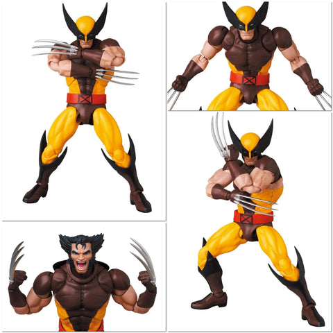 MAFEX No. 138 Wolverine (Brown Comic Ver.) from X-Men Marvel [IN STOCK]
