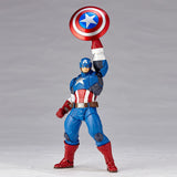 Revoltech Amazing Yamaguchi No 007 Captain America from Marvel Comics [IN STOCK]