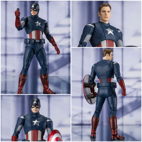 S.H.Figuarts Captain America (CAP VS. CAP Edition) from Avegers: Endgame Marvel [IN STOCK]
