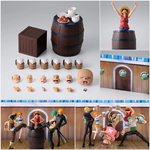 S.H.Figuarts Party Set (The Straw Hat Crew) from One Piece [SOLD OUT]