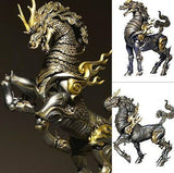 KT Project KT-001 Takeya Style Jizai Okimono Kirin Iron Rust Version Revoltech Kaiyodo [SOLD OUT]