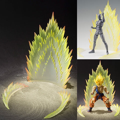 Tamashii Effect Energy Aura Yellow Ver. for S.H.Figuarts Action Figure Bandai [SOLD OUT]