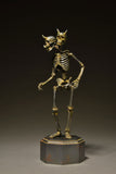 KT Project KT-005 Takeya Style Jizai Okimono Gaikotsu Skeleton Iron Rust Look Kaiyodo [SOLD OUT]