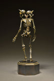 KT Project KT-005 Takeya Style Jizai Okimono Gaikotsu Skeleton Iron Rust Look Kaiyodo [SOLD OUT]