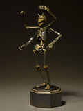 KT Project KT-005 Takeya Style Jizai Okimono Gaikotsu Skeleton Iron Rust Look Kaiyodo [SOLD OUT]