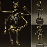 KT Project KT-005 Takeya Style Jizai Okimono Gaikotsu Skeleton Iron Rust Look Kaiyodo [SOLD OUT]