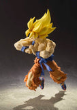 S.H.Figuarts Super Saiyan Son Goku Super Warrior Awakening Ver. + Tamashii Effect Energy Aura Yellow Ver. from Dragon Ball [SOLD OUT]