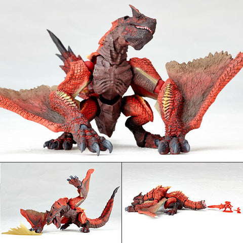 Vulcanlog 003 Molten Tigrex Subspecies from Monster Hunter Revoltech Union Creative [SOLD OUT]
