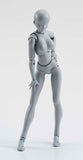 S.H.Figuarts Body-chan DX Set Gray Color Ver. Action Figure (Re-release) [SOLD OUT]