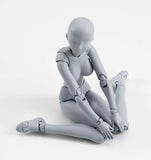 S.H.Figuarts Body-chan DX Set Gray Color Ver. Action Figure [SOLD OUT]