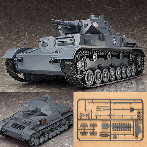 Figma Vehicles 1/12 Panzer IV Tank Ausf. D "Finals" + Tank Equipment Set from Girls und Panzer Max Factory [SOLD OUT]