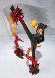 Figuarts ZERO Sanji Battle Ver. Diable Jambe Flambage Shot from One Piece [SOLD OUT]