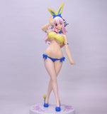 PVC Super Sonico Concept Figure Easter Bunny Blue Ver. Game Prize Figure [SOLD OUT]