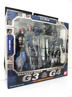 S.I.C Vol 39 Masked Kamen Rider G3 & G4 from Kamen Rider Agito Bandai [SOLD OUT]