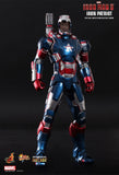 Hot Toys 1/6 Iron Patriot Diecast Action Figure from Iron Man 3 Movie Masterpiece [SOLD OUT]