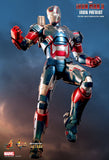 Hot Toys 1/6 Iron Patriot Diecast Action Figure from Iron Man 3 Movie Masterpiece [SOLD OUT]