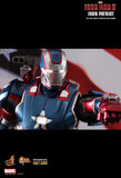 Hot Toys 1/6 Iron Patriot Diecast Action Figure from Iron Man 3 Movie Masterpiece [SOLD OUT]