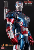 Hot Toys 1/6 Iron Patriot Diecast Action Figure from Iron Man 3 Movie Masterpiece [SOLD OUT]