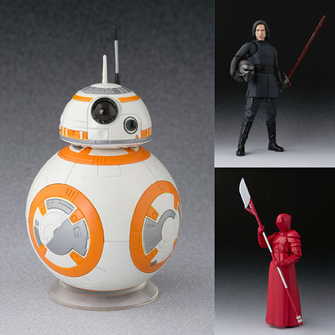 S.H.Figuarts BB-8 + Kylo Ren (The Last Jedi) + Elite Praetorian Guard (Heavy Blade) from Star Wars: The Last Jedi [SOLD OUT]