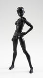 S.H.Figuarts Body-chan Solid Black Color Ver. Action Figure [IN STOCK]