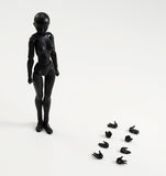 S.H.Figuarts Body-chan Solid Black Color Ver. Action Figure [IN STOCK]