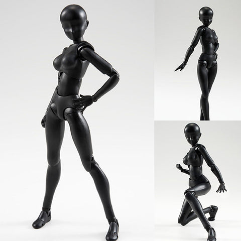 S.H.Figuarts Body-chan Solid Black Color Ver. Action Figure [IN STOCK]