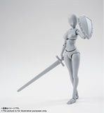 S.H.Figuarts Body-chan (Kentaro Yabuki Edition) DX Set (Gray Color Ver.) [SOLD OUT]