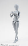 S.H.Figuarts Body-chan (Kentaro Yabuki Edition) DX Set (Gray Color Ver.) [SOLD OUT]