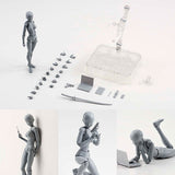 S.H.Figuarts Body-chan DX Set Gray Color Ver. Action Figure (Re-release) [SOLD OUT]