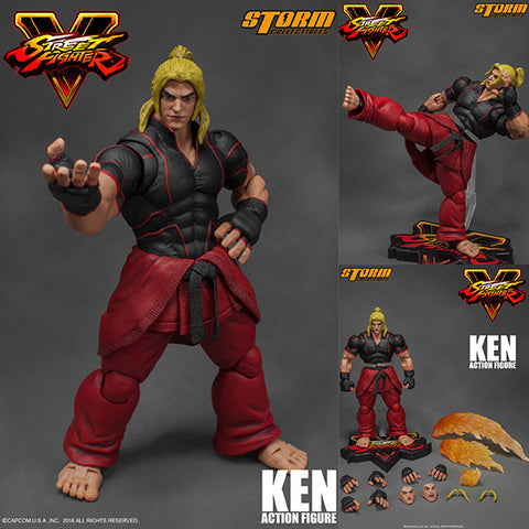 Storm Collectibles 1/12 Ken Action Figure from Street Fighter V [SOLD OUT]