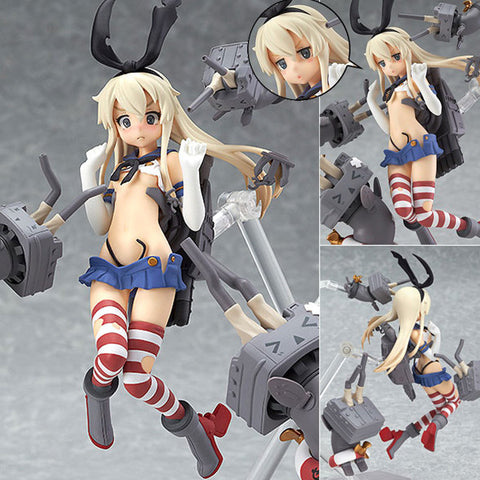 FigFIX 001 Shimakaze Half Damage Version from Kantai Collection + GSC Bonus Max Factory [SOLD OUT]