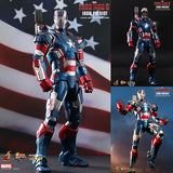 Hot Toys 1/6 Iron Patriot Diecast Action Figure from Iron Man 3 Movie Masterpiece [SOLD OUT]