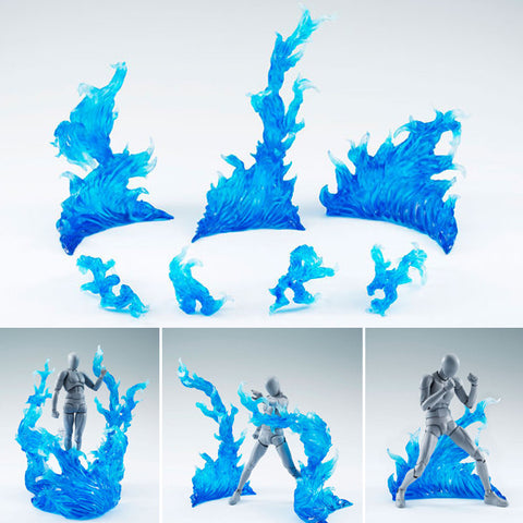 Tamashii Effect Burning Flame Blue Version for S.H.Figuarts D-Arts Bandai Tamashii [SOLD OUT]