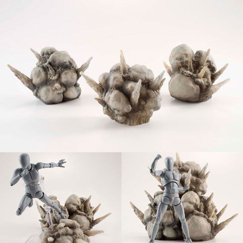 Tamashii Effect Explosion Grey Version for S.H.Figuarts Bandai [SOLD OUT]